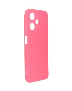 Чехол для Infinix Hot 30 Play NFC Soft Matte с защитой камеры Silicone Bright Pink NST68689 Neypo