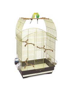 Клетка для птиц Agata 58х33х62 5 см золотая Imac