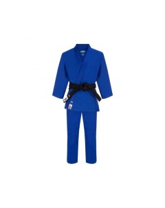 Кимоно для дзюдо подростоковое Judo Silver FDR синее Clinch