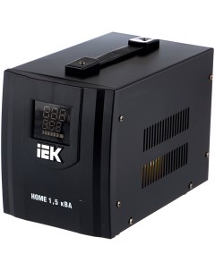 Стабилизатор напряжения Home 1 5кВА однофазный черный IVS20 1 01500 Iek