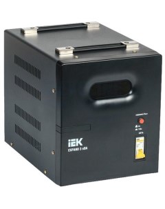 Стабилизатор напряжения Expand 3кВА однофазный черный IVS21 1 003 11 Iek