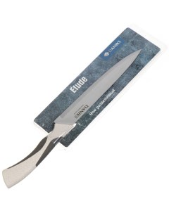 Нож кухонный Etude разделочный нержавеющая сталь 20 см рукоятка пластик YW A377Y SL Daniks