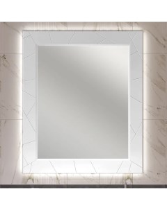 Зеркало с подсветкой Луиджи 90 белый матовый Opadiris