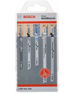Набор пилок Bosch MultiMaterial 2607011438