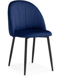 Стул на металлокаркасе Логан синий / черный 542624 Notta