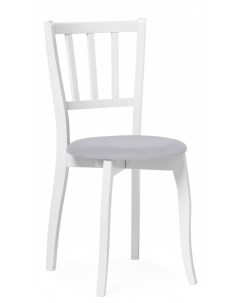 Деревянный стул Айра серый белый 528929 Woodville