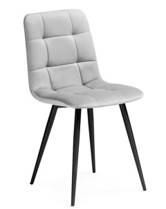 Стул на металлокаркасе Чилли К светло-серый / черный 502073 Notta