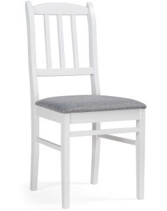 Деревянный стул Мириел белый серый 527065 Woodville