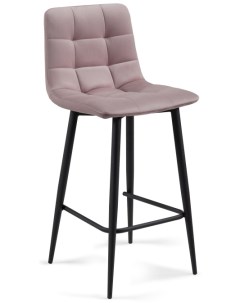 Полубарный стул Чилли К розовый черный 511411 Woodville