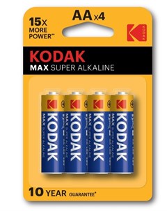 Батарейка Max LR6 4BL Б0005120 Kodak