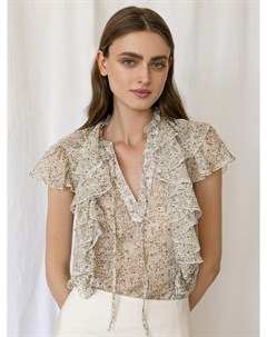 Блуза с воланами Calista