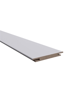 Доборная планка телескопическая Мона 100х10х2070/2130 мм эмаль светло-серая (1 шт.) Vfd