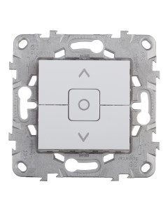 Кнопка управления жалюзи Unica NEW встраиваемая белая NU520818 Schneider electric