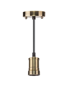 Светильник подвесной NIL-SF01-007 E27 60 Вт черненая бронза IP20 (61521) Navigator