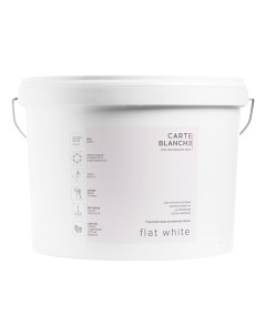 Краска для потолка Flat White база С бесцветная 8 1 л Carte blanche