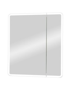 Зеркальный шкаф Континент Emotion 700х800 мм с подсветкой белый Continent