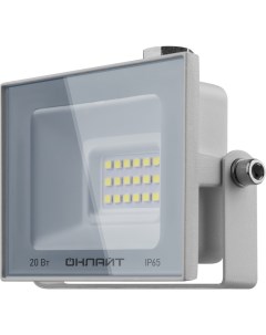 Прожектор светодиодный OFL LED 6000К 20 Вт IP65 белый 90133 Онлайт