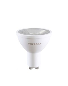 Лампа светодиодная GU10 4000К 6 Вт 600 Лм 220 240 В рефлектор матовая диммируемая Voltega