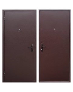 Дверь входная левая медный антик медный антик 960х2050 мм Прораб