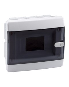 Щит распределительный встраиваемый OptiBox ЩРВ пластиковый IP41 218х170х102 9 мм 8 модулей Кэаз