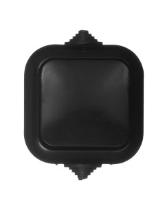Выключатель одноклавишный накладной черный EV0351 5511 Свет
