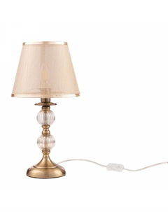 Лампа настольная E14 40 Вт Inessa (FR2685TL-01BZ) Freya