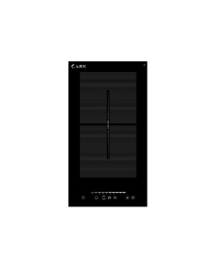 Варочная панель индукционная EVI 320 F 2 конфорки черная Lex