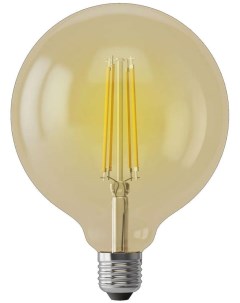 Лампа светодиодная Е27 2800К 6 Вт 620 Лм 240 В шар G95 тонированная Voltega