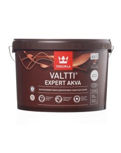 Антисептик Valtti Expert Akva декоративный для дерева бесцветный 9 л Tikkurila