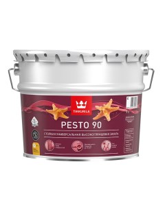 Эмаль алкидная Pesto 90 база С глянцевая 9 л Tikkurila