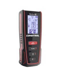 Дальномер лазерный Vector 80 1 4 099 80 м Bluetooth Condtrol
