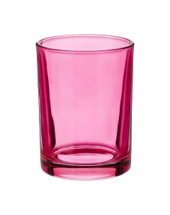 Стакан для ванной Bright Colors настольный стекло розовый 917 312 04 Moroshka