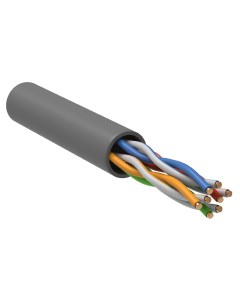 Интернет кабель витая пара U UTP 4PR CAT5 4х2х0 5 мм CCA PVC Generica
