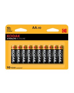 Батарейка Xtralife Б0014330 АА пальчиковая LR6 1 5 В 10 шт Kodak