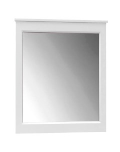 Зеркало 70х75 см в раме белой Болонья Belux