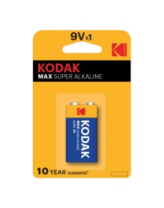 Батарейка Мax Б0005130 крона 9 В 1 шт Kodak