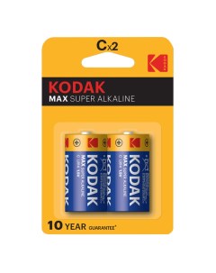 Батарейка Мax Б0005123 C 1 5 В 2 шт Kodak