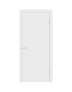 Дверь межкомнатная Smart 745х2050 мм эмаль белая глухая с притвором Velldoris