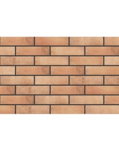 Клинкерная плитка для фасада Loft brick 245х65х8 мм светло коричневая 38 шт 0 6 кв м Cerrad