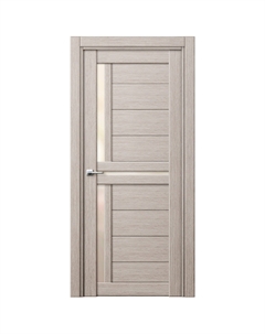 Дверь межкомнатная Corsa Deco S3 800х2000 мм финишпленка капучино со стеклом Sd