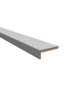 Наличник телескопический ER 70х8х2140 мм ПВХ эмалекс серый прямой (1 шт.) Vfd