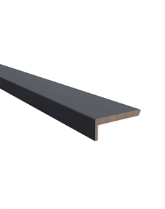 Наличник телескопический ER 70х8х2140 мм ПВХ эмалекс оникс прямой (1 шт.) Vfd