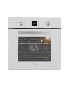 Духовой шкаф электрический встраиваемый EDM 071 595 мм белый CHAO000372 Lex