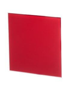 Панель декоративная для вентилятора KW PTGR100P красное глянцевое стекло Awenta