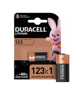 Батарейка Ultra A0001263 CR таблетка CR123 3 В 1 шт Duracell