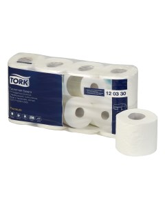Туалетная бумага Premium в стандартных рулонах 15 м 8 шт Tork