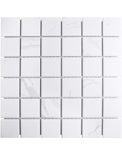 Мозаика Carrara Matt белая керамическая 31х31 см матовая Starmosaic