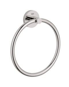 Полотенцедержатель кольцо Essentials d180 мм на шуруп сталь хром 40365001 Grohe