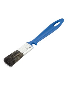 Кисть плоская смешанная щетина пластиковая ручка Pro 25х10 мм для красок на водной основе Wenzo