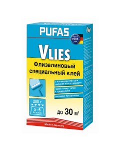 Клей для флизелиновых обоев EURO 3000 200 гр Pufas